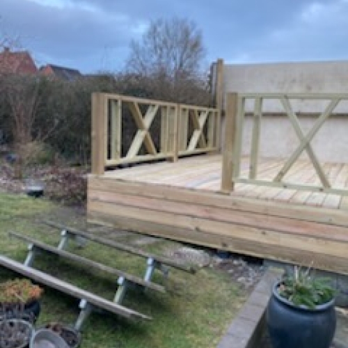  Træterrasse opbygning