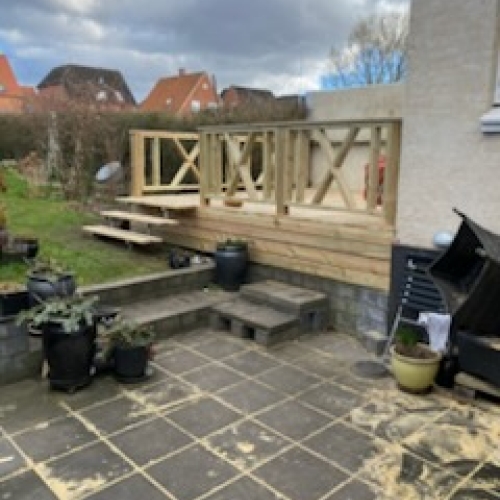 Pris på træterrasse 